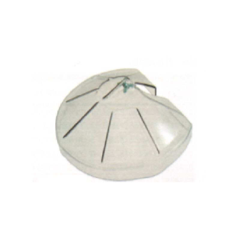 foto del prodotto cover trasparente per spazzola universale decespugliatori in petg made in italy