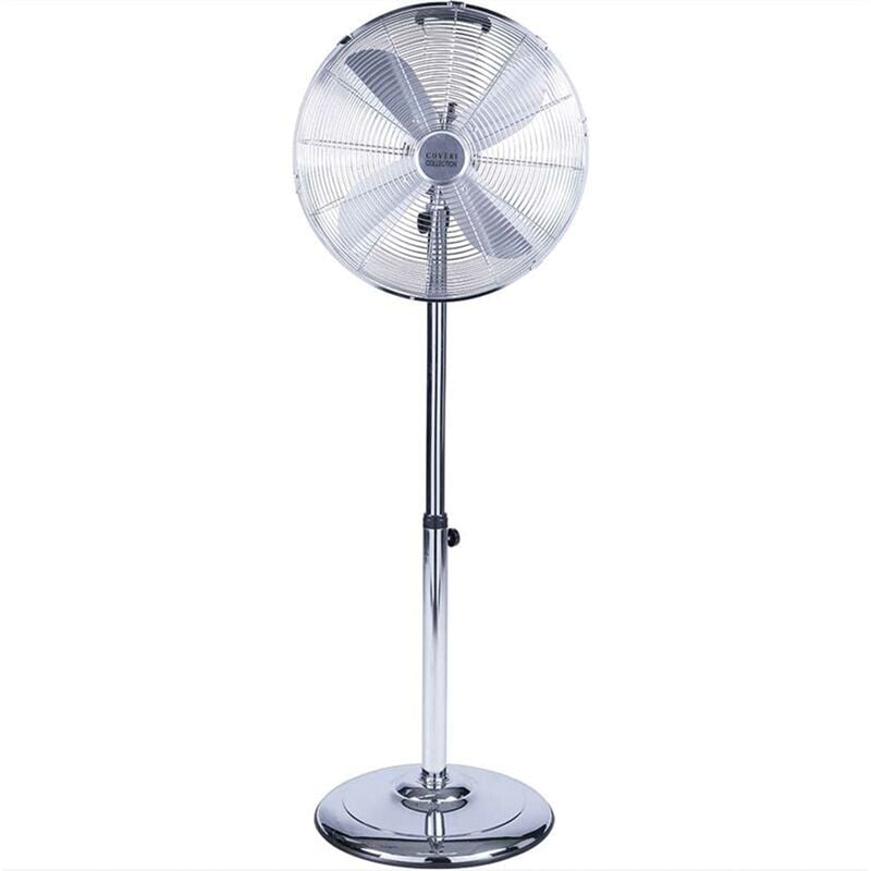 foto del prodotto coveri ventilatore con piantana vintage cromo watt. 65 cm. 133