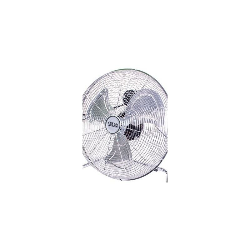 foto del prodotto coveri ventilatore da tavolo con 3 pale cm50 in acciaio 100w da appoggio aria fresca assicurata inclinazione regolabile 3 velocit 