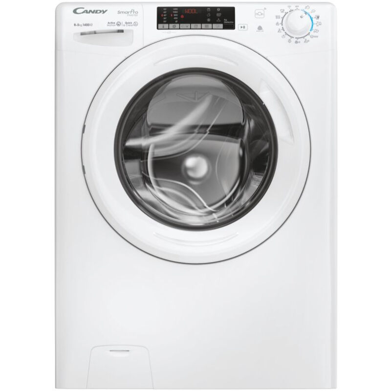foto del prodotto cow4854twm6/1-s. tipo di carica: caricamento frontale, posizionamento dell'apparecchio: libera installazione, colore del prodotto: bianco. capacità di asciugatura: 5 kg, veloci... - cow4854twm61 - candy