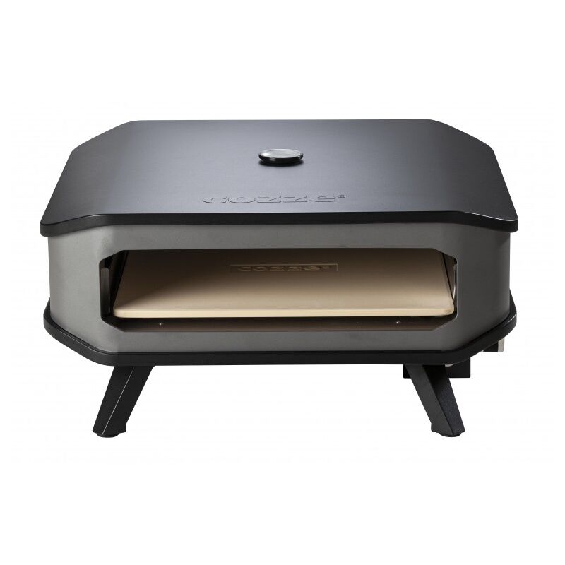 foto del prodotto cozze forno per pizza a gas 17 con term. fino a 400 42.5 x 42.5 cm facilmente trasportabile con pietra refrattaria