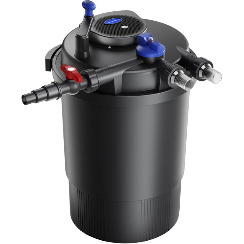 foto del prodotto cpf 30000 filtro a pressione per laghetto con lampada uvc 55 w 12.000 l h, chiarificatore integrato sunsun