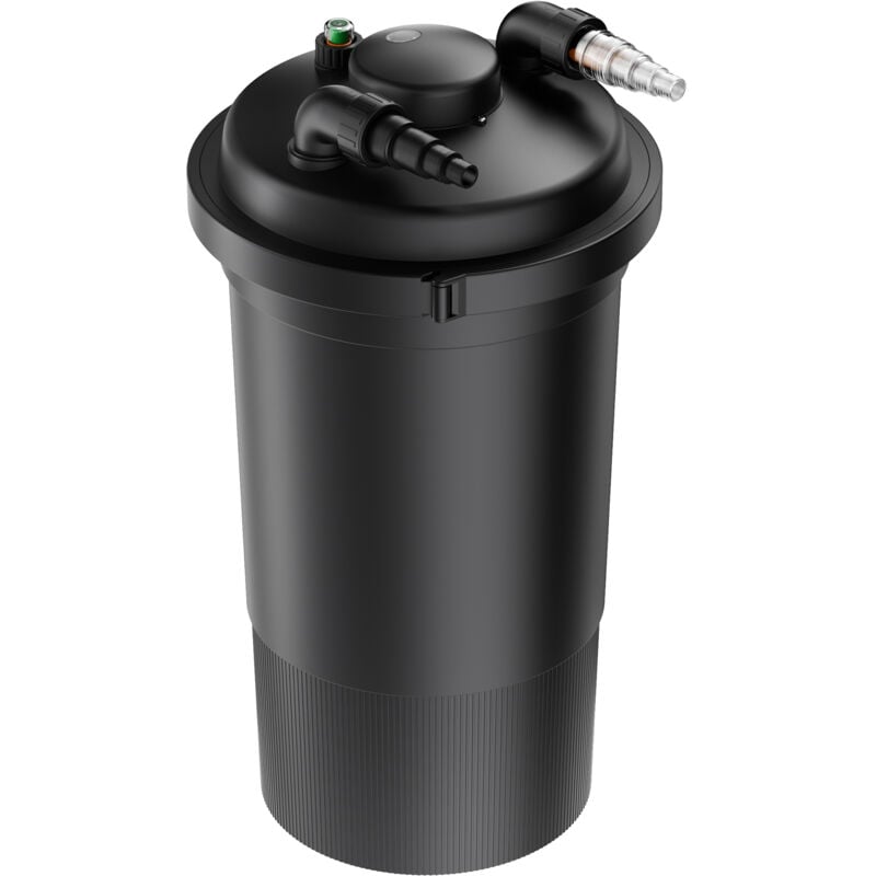 foto del prodotto cpf 500 filtro a pressione con uvc 18 w e chiarificatore per laghetti fino a 30.000l d acqua sunsun