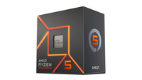 foto del prodotto cpu amd ryzen 5 7600 5.2ghz 6 core 38mb 65w am5 with wraith stealth cooler