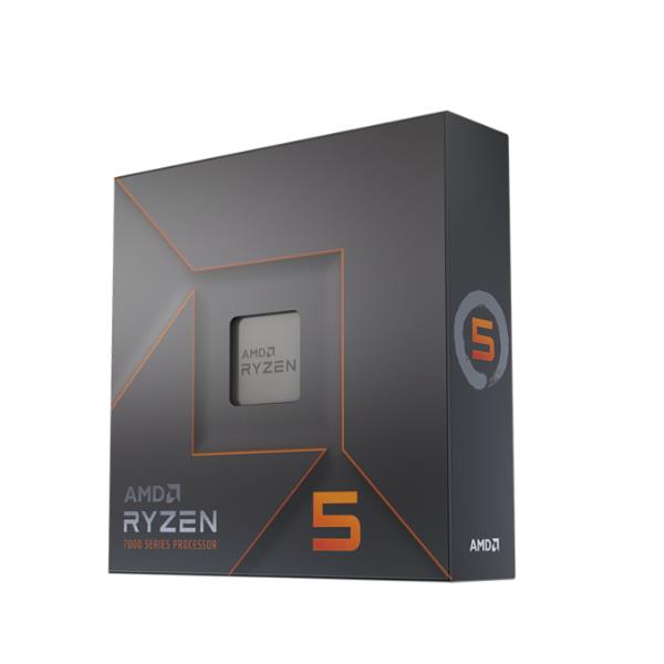 foto del prodotto cpu amd ryzen 5 7600x 4.7ghz 6 core 38mb 105w am5 no diss