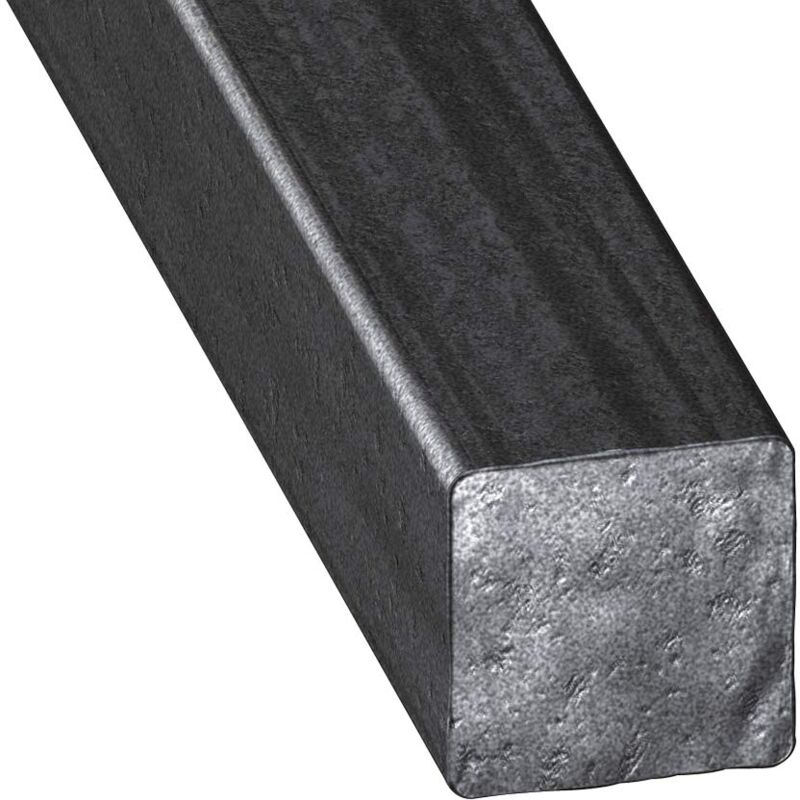 foto del prodotto cqfd quadrato in acciaio laminato da 1 metro 8 x 8 mm
