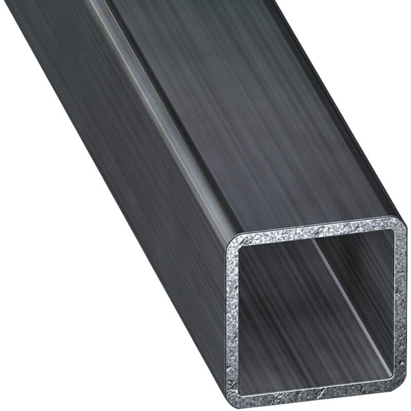 foto del prodotto cqfd tubo quadrato in acciaio, 16 x 16 x 1 mm