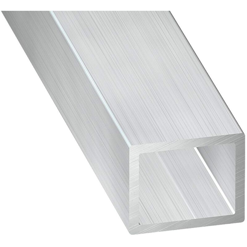 foto del prodotto cqfd tubo quadrato in alluminio, 16 x 16 x 1,5 mm, 1 m