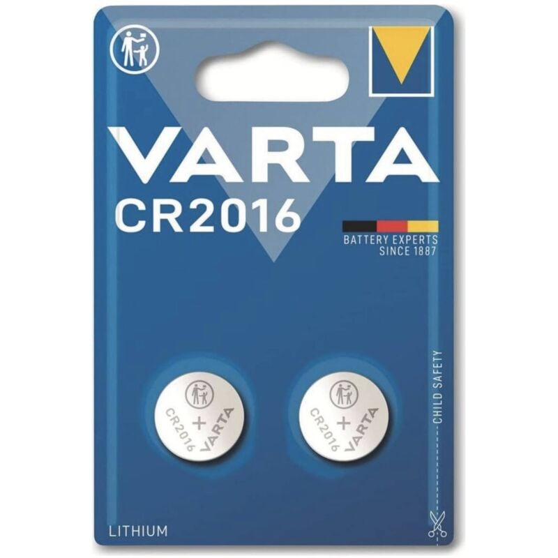 foto del prodotto cr 2016 litio doppio blister
