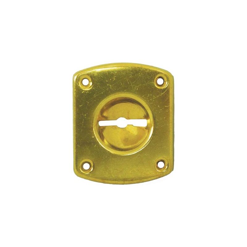 foto del prodotto cr mostrina rettangolare doppia mappa 31 ottone incavo mm 8 mm 46x30