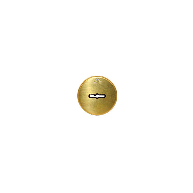 foto del prodotto cr mostrina tonda dorata per chiavi doppia mappa 30ndm 01 mm.60 30ndm 01 