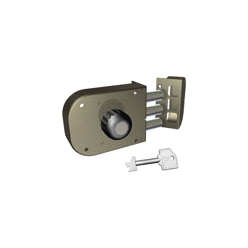 foto del prodotto cr serratura legno applicare 1600 c.pompa m2 pomolo e.mm 60 sx 1 pz