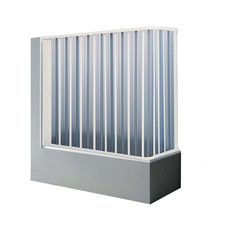 foto del prodotto cr smart box vasca 2 lati apertura sx corta cm 170 x 75 h.140 apertura riducibile reversibile