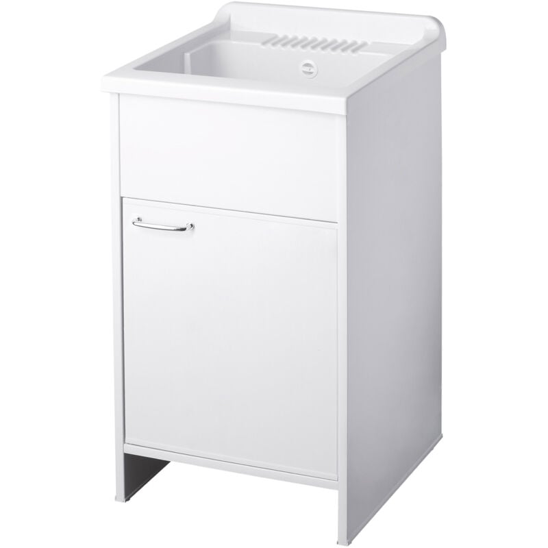 foto del prodotto cr smart lavatoio in pvc in kit 45x50 per interni esterni bianco