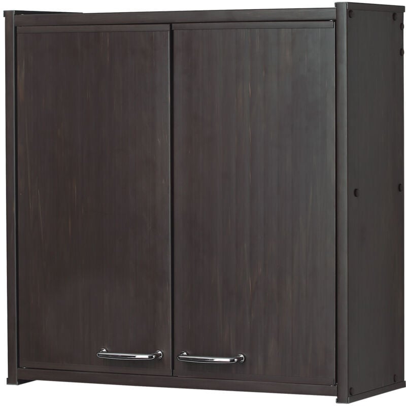 foto del prodotto cr smart pensile bagno pvc in kit per interni esterni dim 59 x 59 x 21 cm wenge 