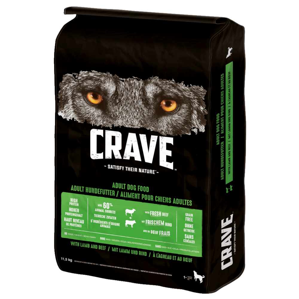 foto del prodotto crave adult dog crocchette con agnello manzo 11,5 kg