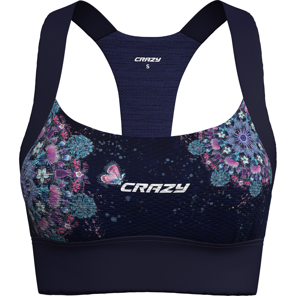 foto del prodotto crazy donna reggiseno sportivo lightning