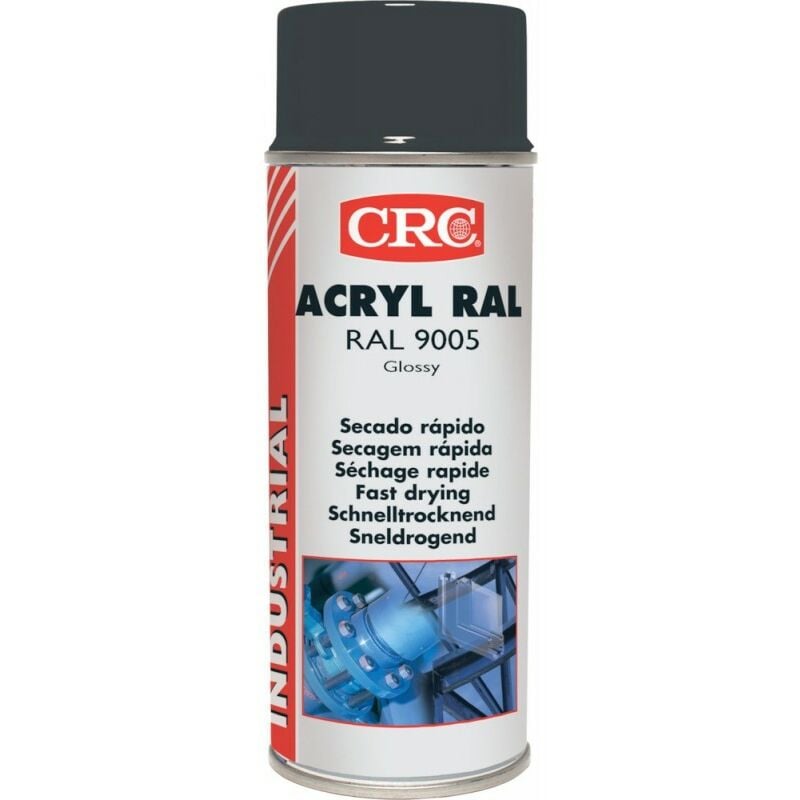 foto del prodotto crc acrilico ral 9005 aerosol 400ml 6 