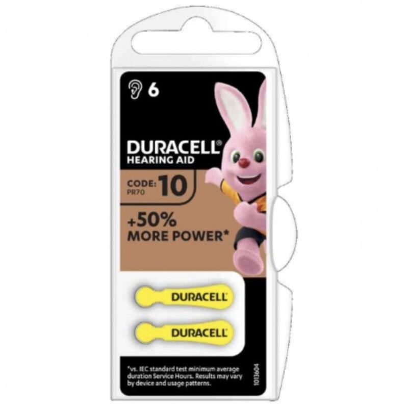 foto del prodotto crc duracell easy tab 10 giallo