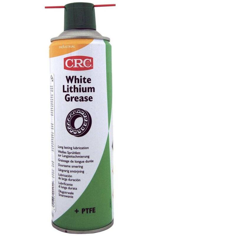 foto del prodotto crc white lithium grease il grasso universale al sapone di litio con additivo ptfe