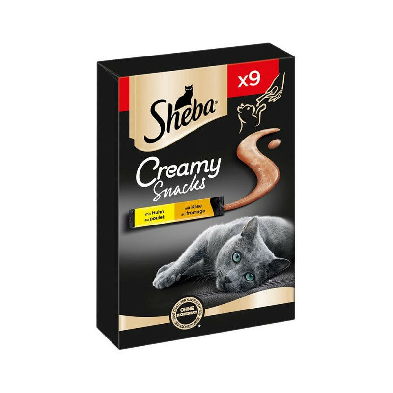foto del prodotto creamy snacks per gatti sheba