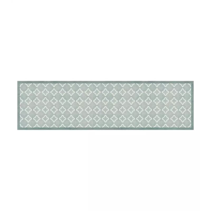 foto del prodotto crearreda tappeto cucina in vinile antiscivolo e lavabile runner multiuso resistente all'usura passatoia cucina antimacchia adatto da tenere sotto il lavandino e fornelli stampa made in italy 100%