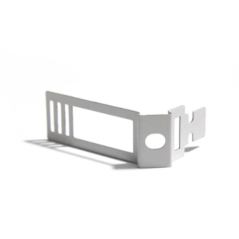foto del prodotto creative cables clip fascetta fissatubo in metallo bianco per creative tube