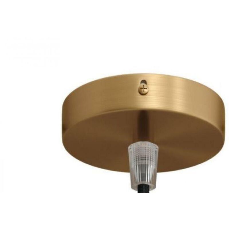 foto del prodotto creative cables - creative-cables italia kit mini rosone 1 foro centrale diametro 8,3 cm bronzo krm83fcots