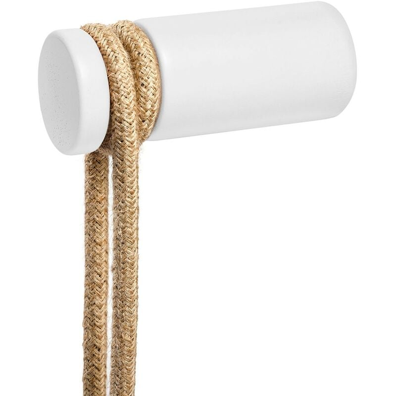 foto del prodotto creative cables rol , passacavo in legno, fissaggio a parete per lampada a sospensione