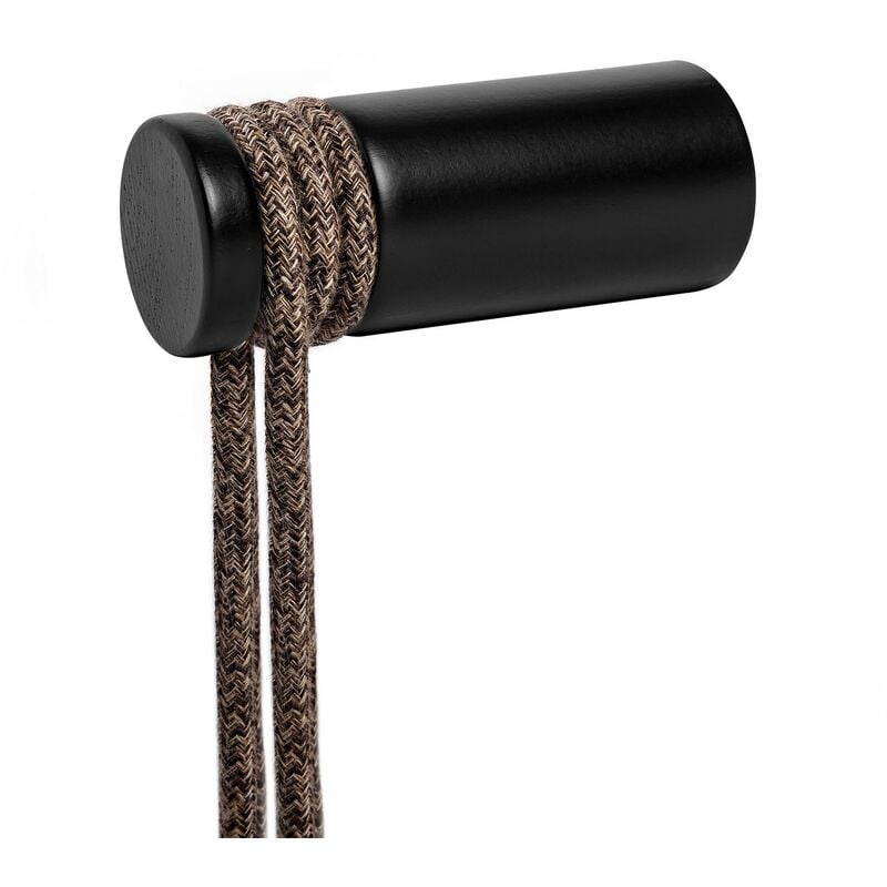 foto del prodotto creative cables rol , passacavo in legno, fissaggio a parete per lampada a sospensione