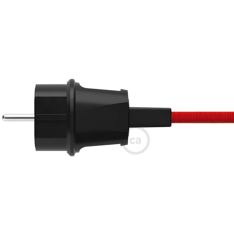 immagine 0 del prodotto creative cables spina franco tedesca nera per sistema catenarie lumet