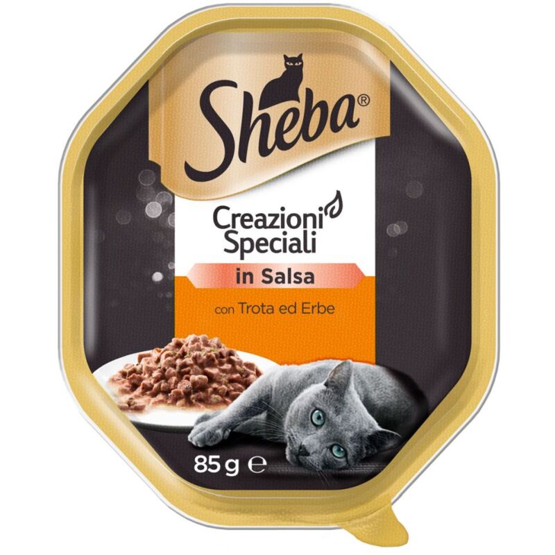foto del prodotto creazioni speciali in salsa 85gr trota ed erbe sheba