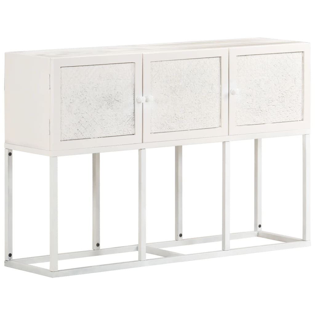 foto del prodotto credenza 115x30x76 cm in legno massello di mango cod mxl 26163