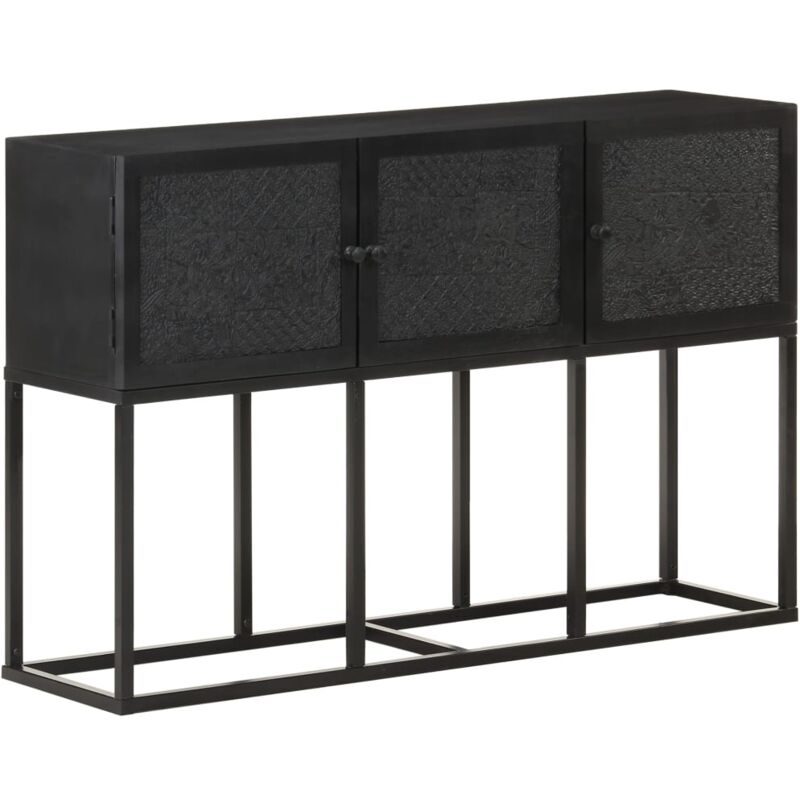 foto del prodotto credenza 115x30x76 cm in legno massello di mango vidaxl