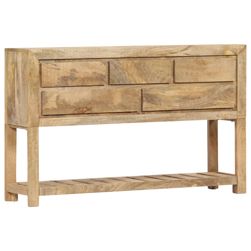 foto del prodotto credenza 120x30x75 cm legno massello di mango cod mxl 31170