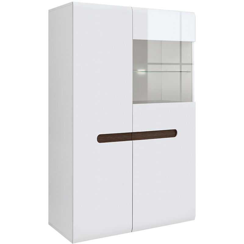 foto del prodotto credenza 2 ante darrel bianco 145cm