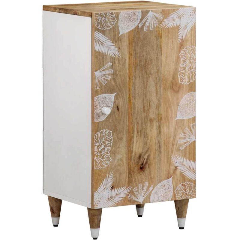 foto del prodotto credenza 40x33,5x75 cm in legno massello di mango vidaxl
