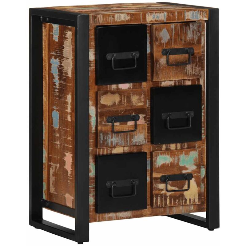 foto del prodotto credenza 50x35x70 in legno massello di recupero vidaxl