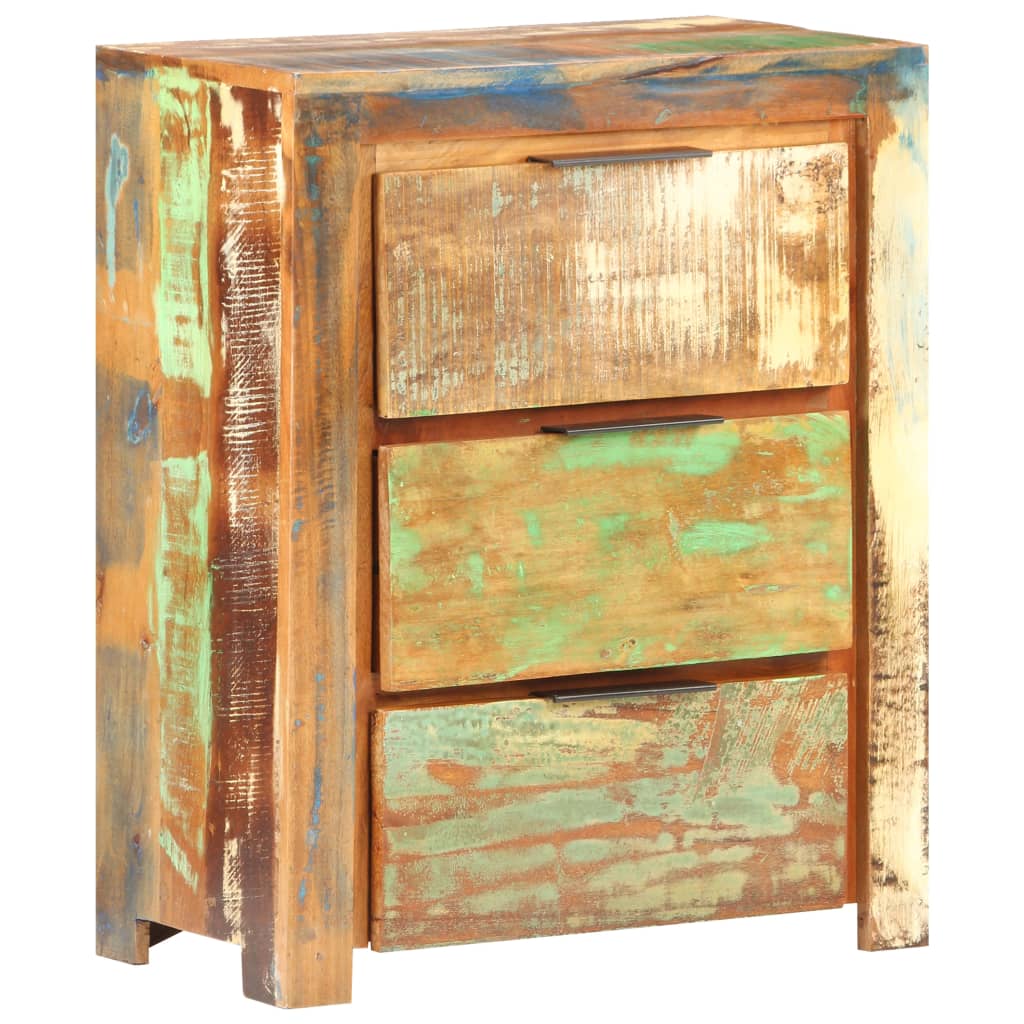 foto del prodotto credenza 59x33x75 cm in legno massello di recupero