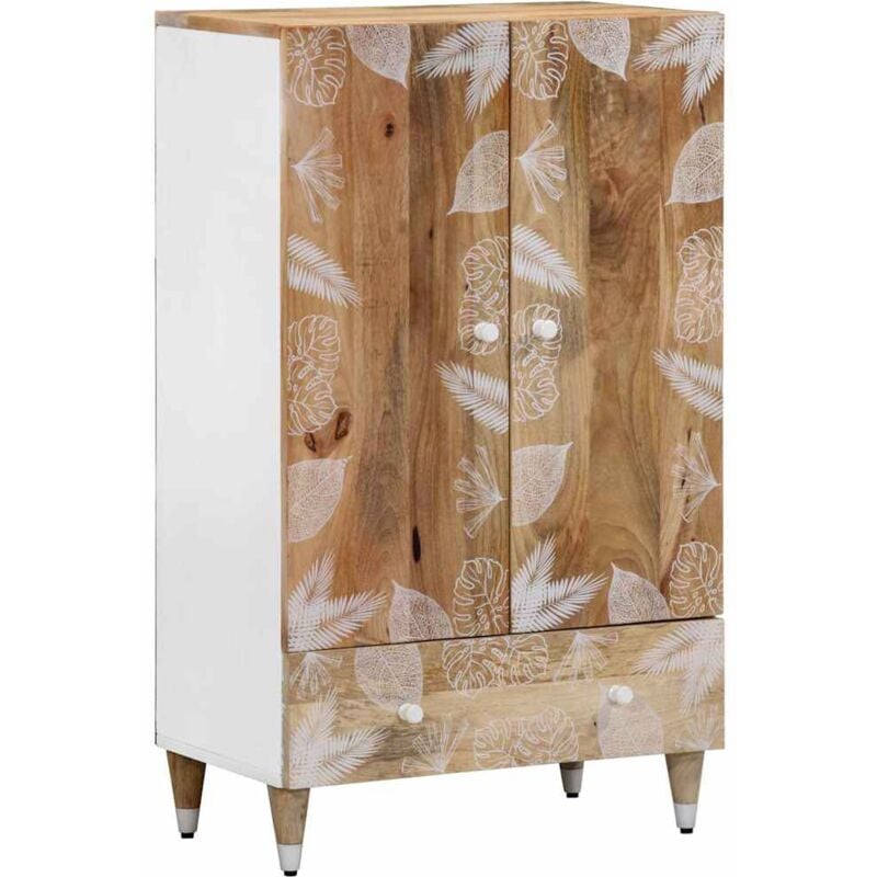 foto del prodotto credenza 60x33,5x100 cm in legno massello di mango vidaxl