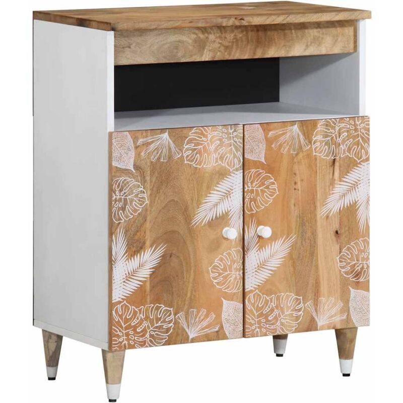 foto del prodotto credenza 60x33,5x75 cm in legno massello di mango vidaxl