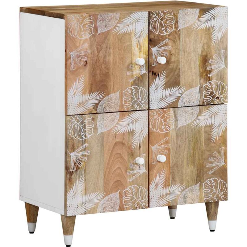 foto del prodotto credenza 60x33,5x75 cm in legno massello di mango vidaxl