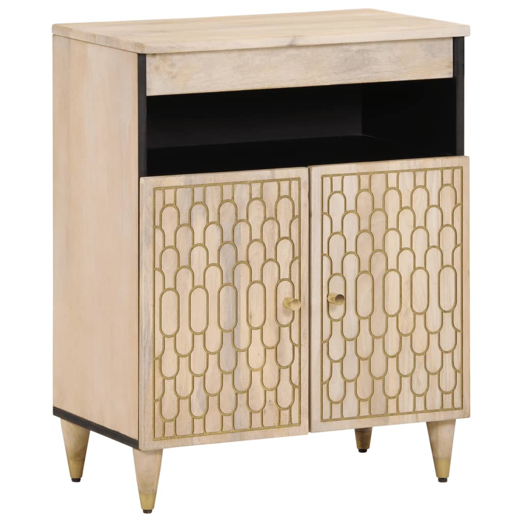 foto del prodotto credenza 60x33x75 cm in legno massello di mangocod mxl 91880