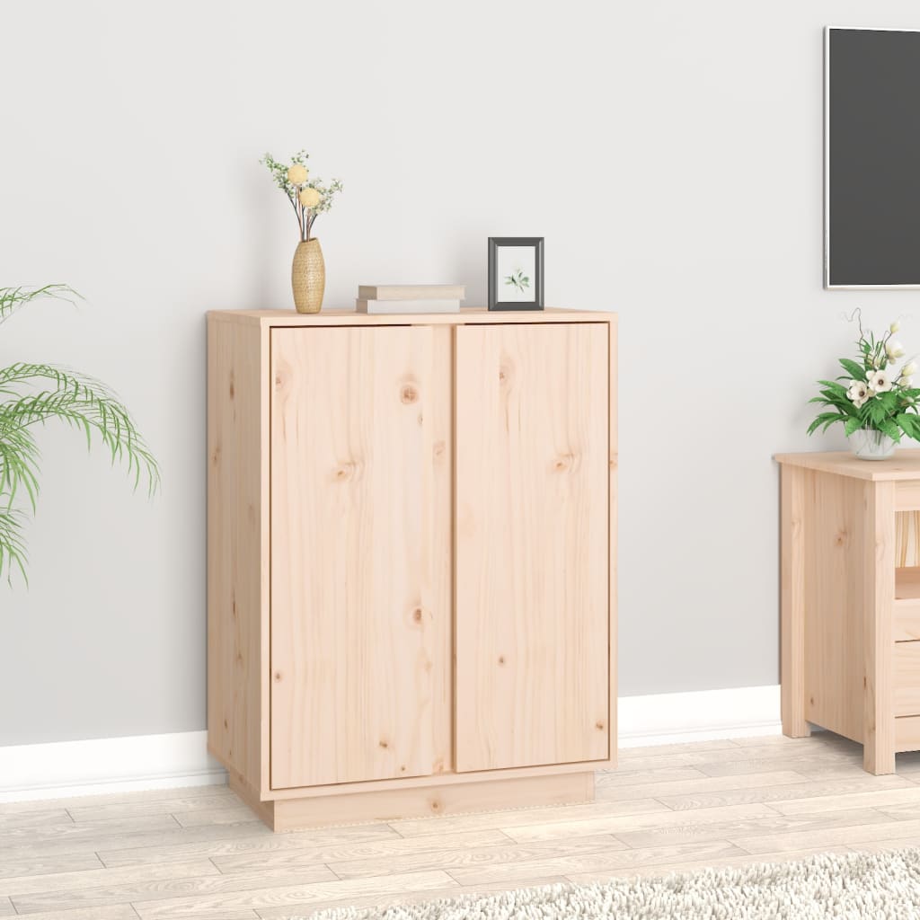 foto del prodotto credenza 60x35x80 cm in legno massello di pino cod mxl 18605