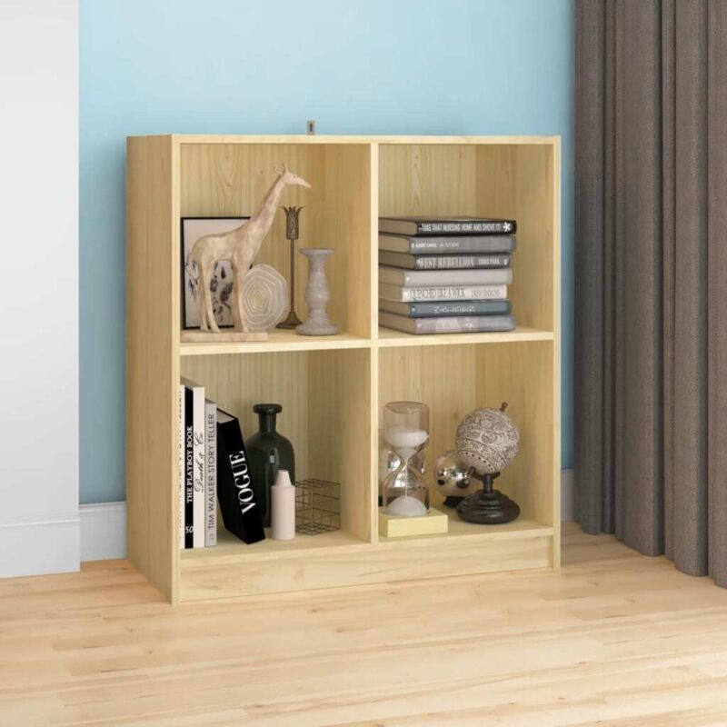 foto del prodotto credenza 70x33x76 cm in legno massello di pino cod mxl 8041