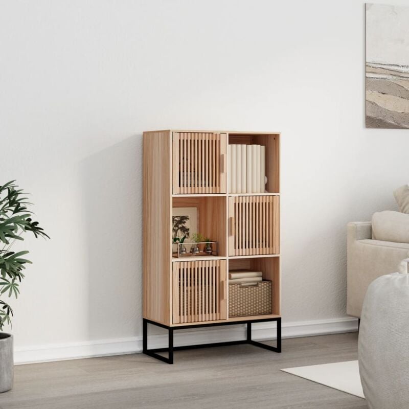 foto del prodotto credenza 70x35x125 cm in legno multistrato vidaxl