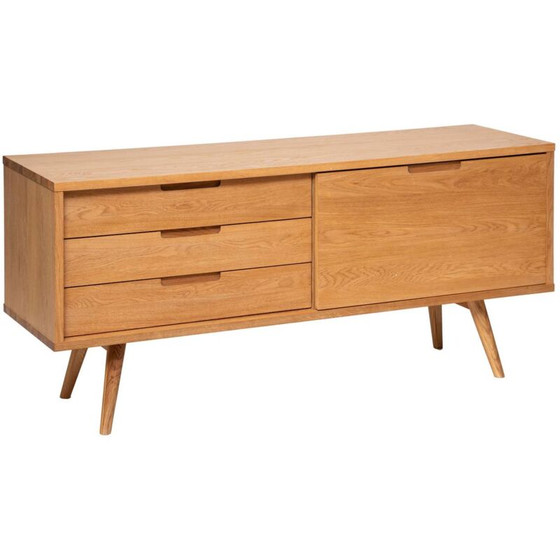 foto del prodotto credenza a 1 anta in rovere digha 160x72cm atmosphera cr ateur d int rieur