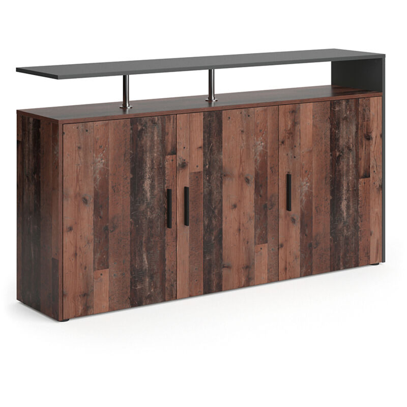 foto del prodotto credenza amato, legno antico, 160 x 91.6 cm vicco