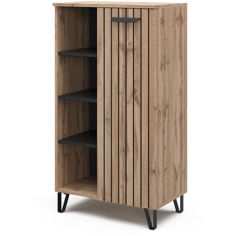 foto del prodotto credenza amber, marrone, 60.2 x 110 cm con 1 porta vicco