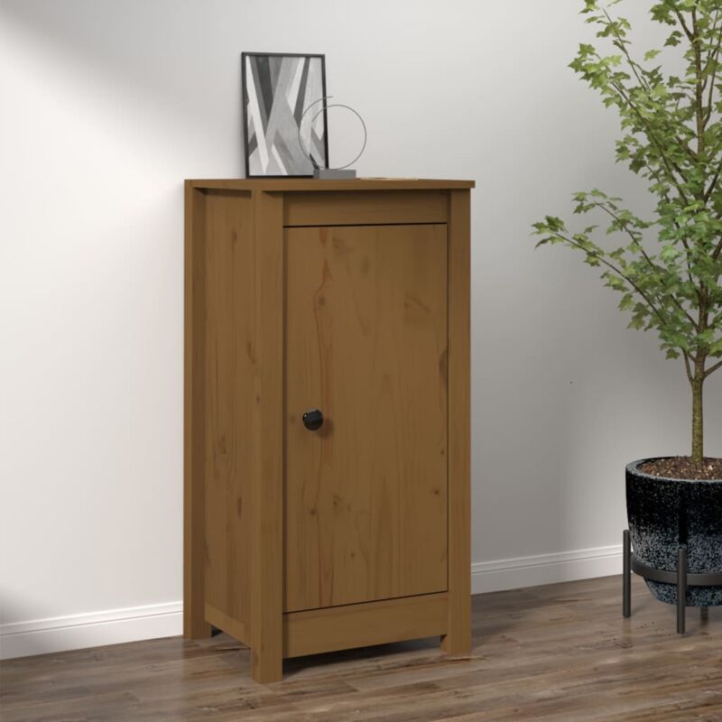 foto del prodotto credenza ambra 39x35x80 cm in legno massello di pino vidaxl